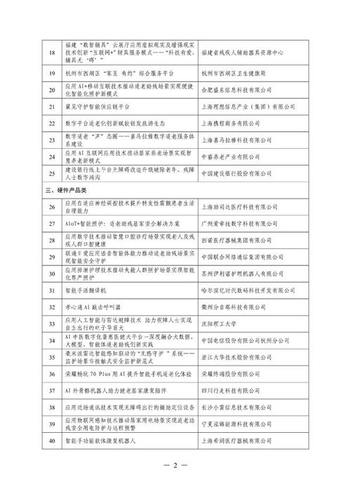 2025年数字适老助残产品与服务典型案例 数字内容制作服务